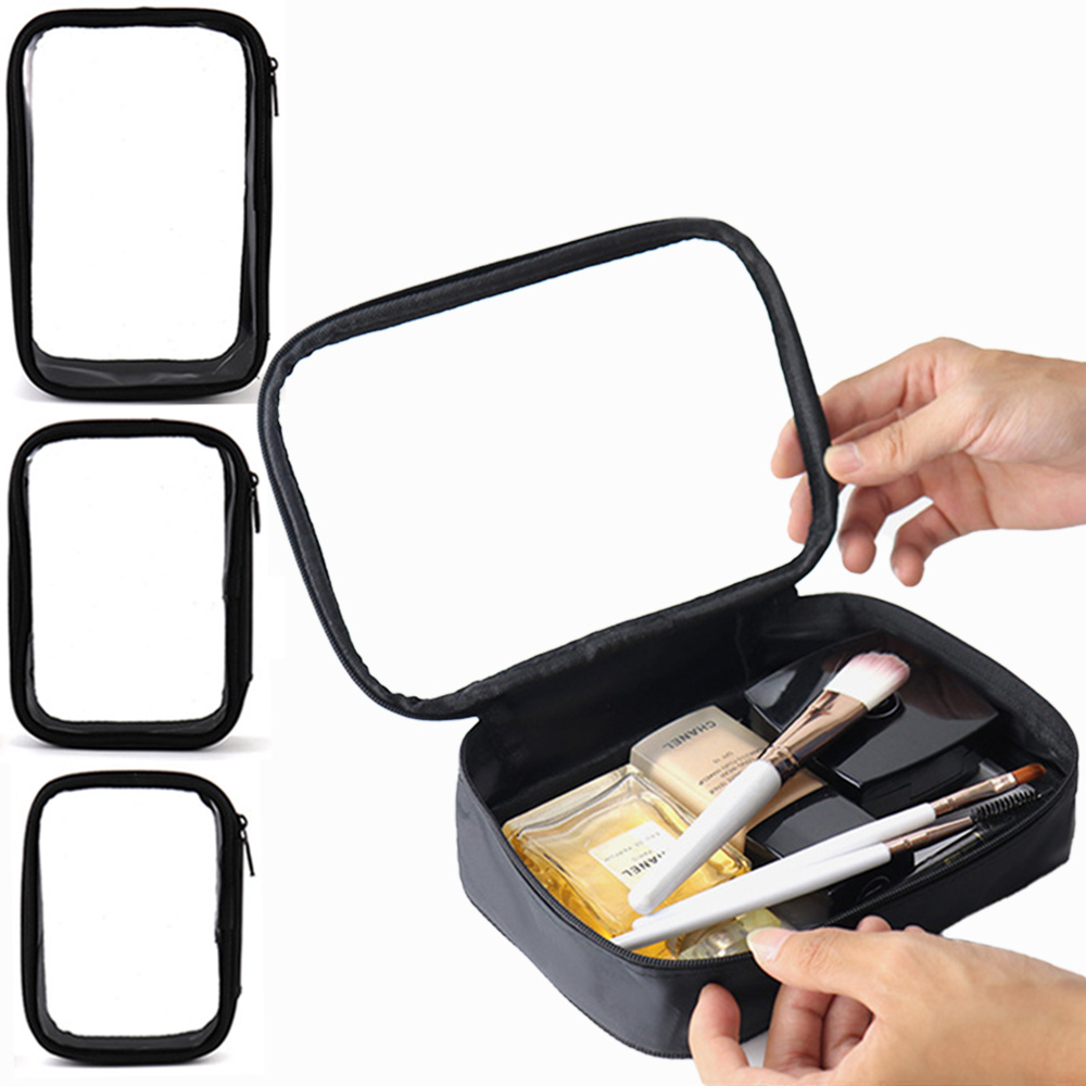 Women Clear Makeup Bag,Waterpr - Toiletry Bag Tsa ulasan dan harga