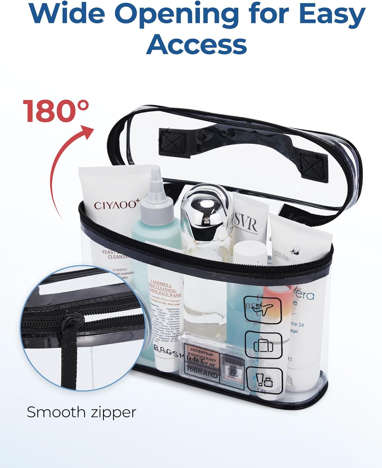 BAGSMART TSA Approved Toiletry - Toiletry Bag Tsa ulasan dan harga