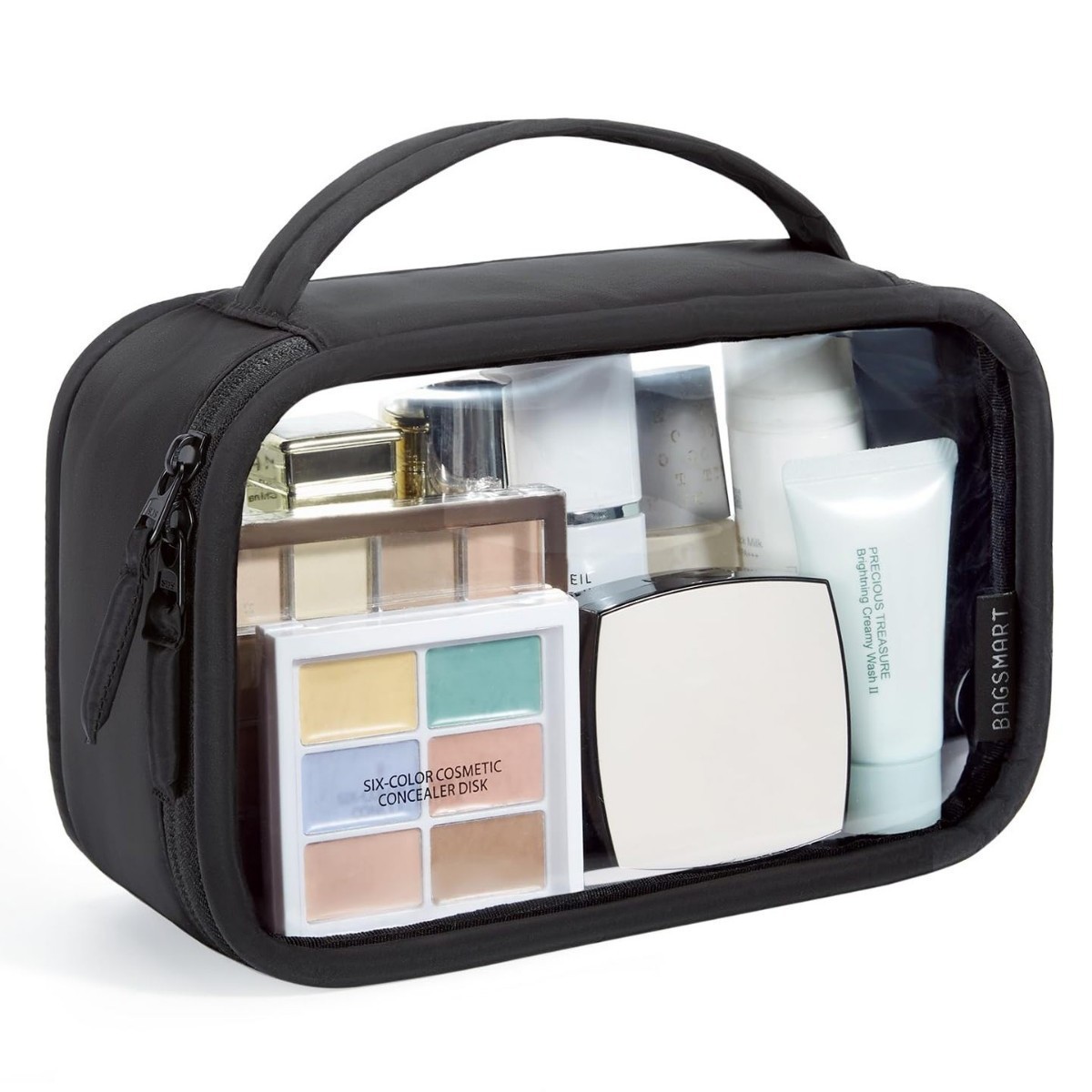 TSA-Approved  PVC Clear Makeup - Toiletry Bag Tsa ulasan dan harga