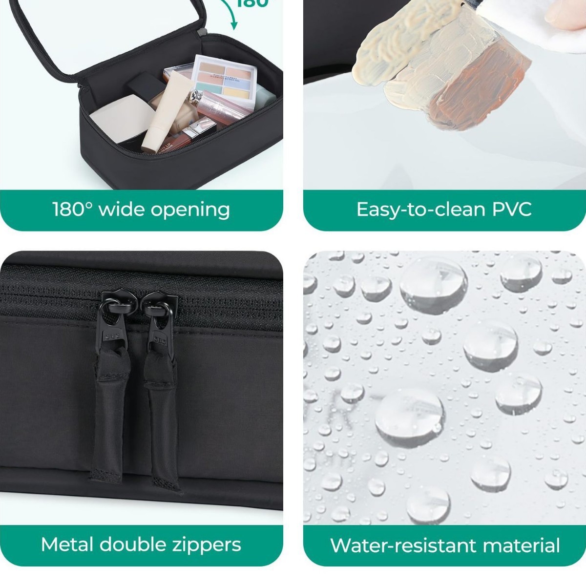 TSA-Approved  PVC Clear Makeup - Toiletry Bag Tsa ulasan dan harga